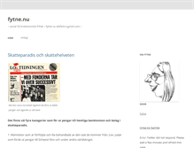 Tablet Screenshot of fytne.nu